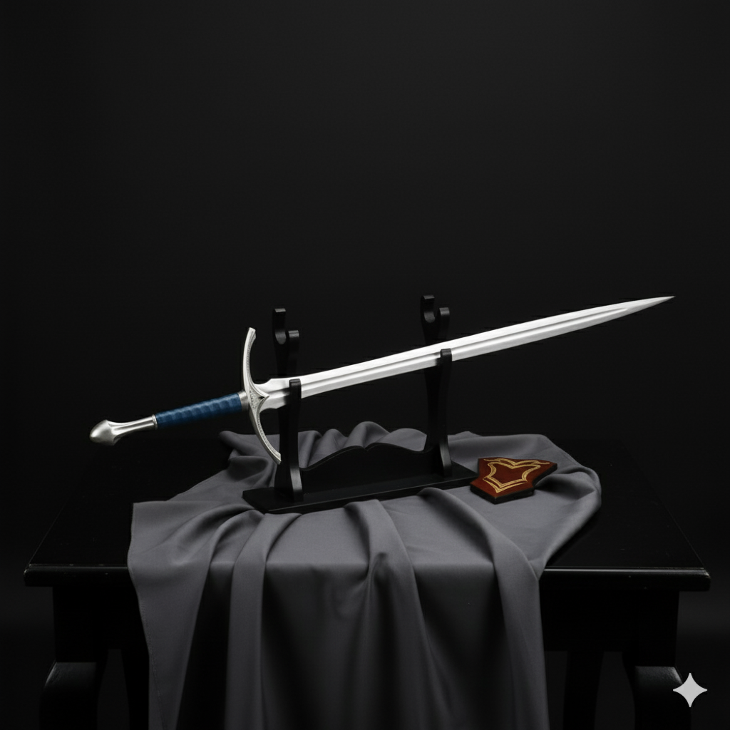 High-quality Glamdring Sword of Gandalf – Ideal display piece for LOTR fans