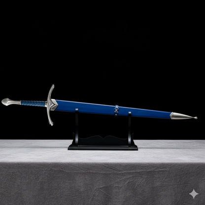 Stunning Glamdring Sword replica from Middle-earth with elegant design and craftsmanship