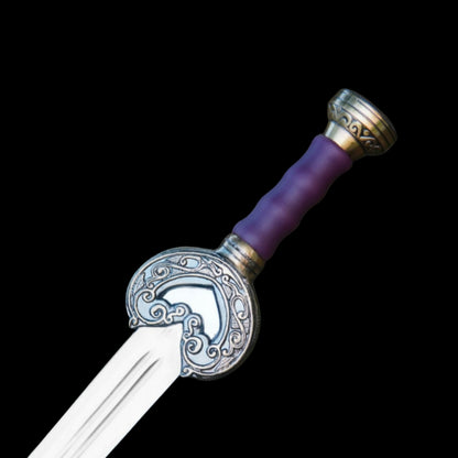 Authentic Theoden Sword of Rohan, premium stainless steel movie collectible for LOTR fans.